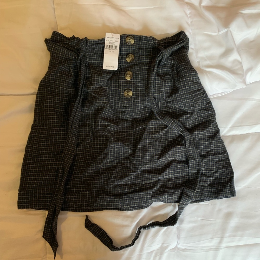 NWT American Eagle Plaid Skirt